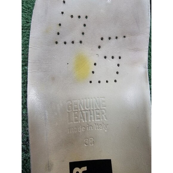 GOLDEN GOOSE SuperStar White Leather Suede Sneakers Perforated Stars EU 38 US 8 - Picture 14 of 15